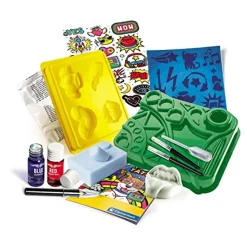 Clementoni - Juego educativo de ciencias para hacer tatuajes y calcomanías personalizadas ㅤ