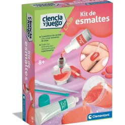 Clementoni - Kit Científico de Esmaltes Seguros y Divertidos ㅤ