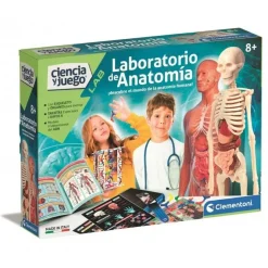 Clementoni - Laboratorio de anatomía educativo y científico multicolor, tamaño mediano