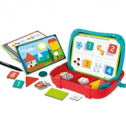 Clementoni - Maletín magnético de números y formas educativo ㅤ