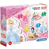 Clementoni - Mis primeros Puzzles Progresivos 3-6-9-12 - Princesas Disney