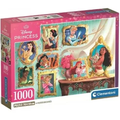 Clementoni - Puzzle 1000 piezas - Princesas Disney