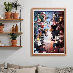 Clementoni - Puzzle 1000 piezas Naruto Shippuden