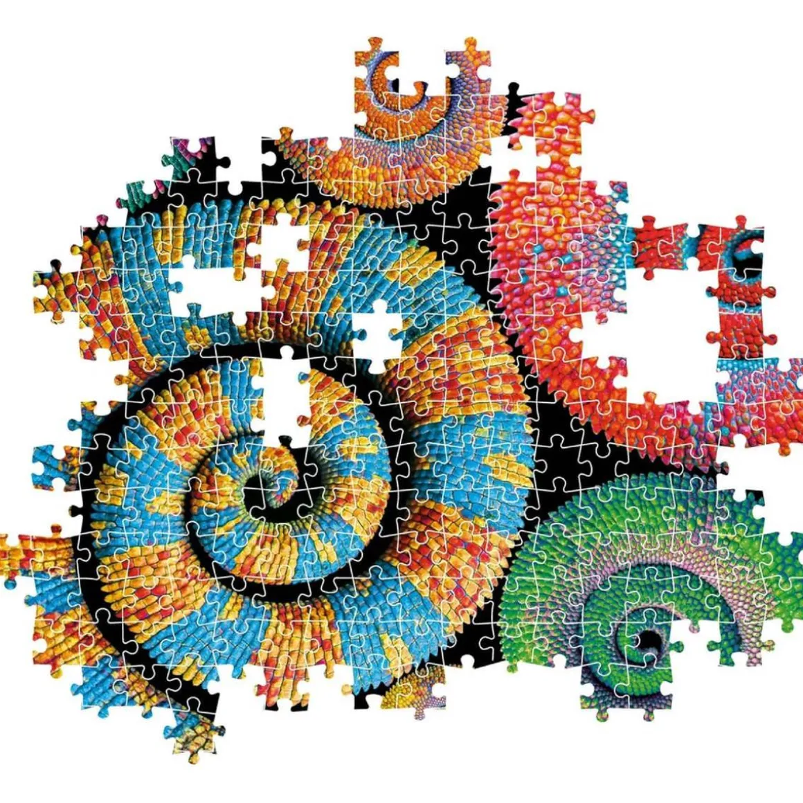 Clementoni - Puzzle 500 piezas Colorboom Collection - Colas rizadas