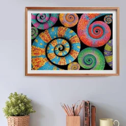 Clementoni - Puzzle 500 piezas Colorboom Collection - Colas rizadas