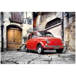 Clementoni - Puzzle 500 piezas High Quality Collection - Fiat 500