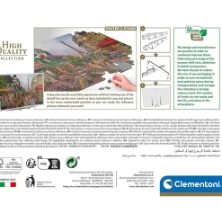 Clementoni - Puzzle 1000 piezas flores en Paris ㅤ