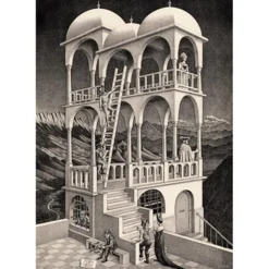 Clementoni - Puzzle Arte Belvedere 1000 Piezas Adultos ㅤ