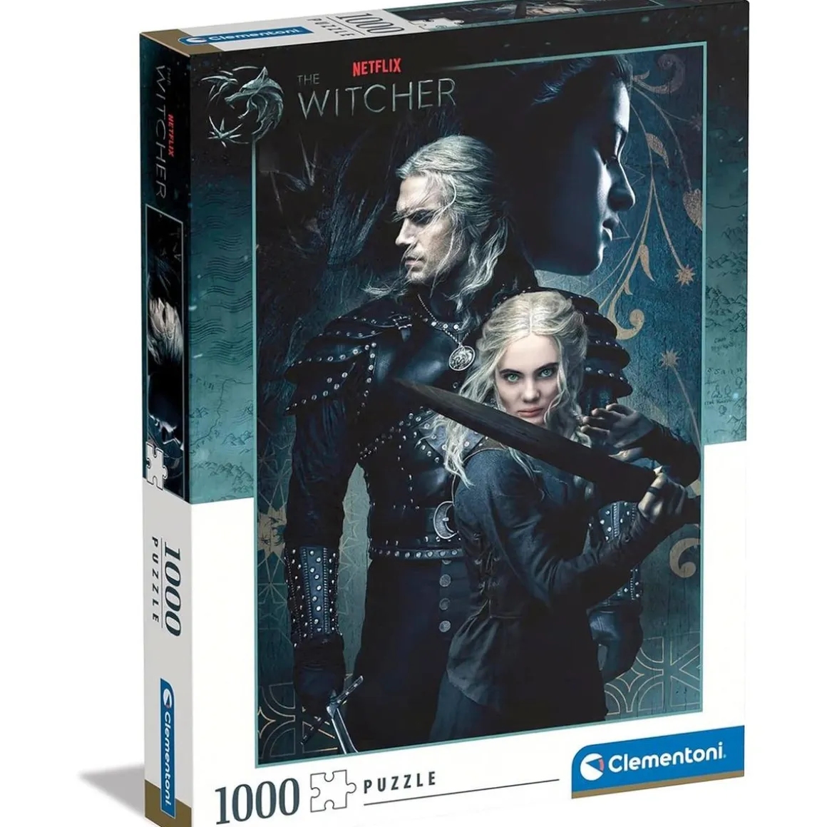 Clementoni - Puzzle de 1000 piezas: el hechicero multicolor ㅤ