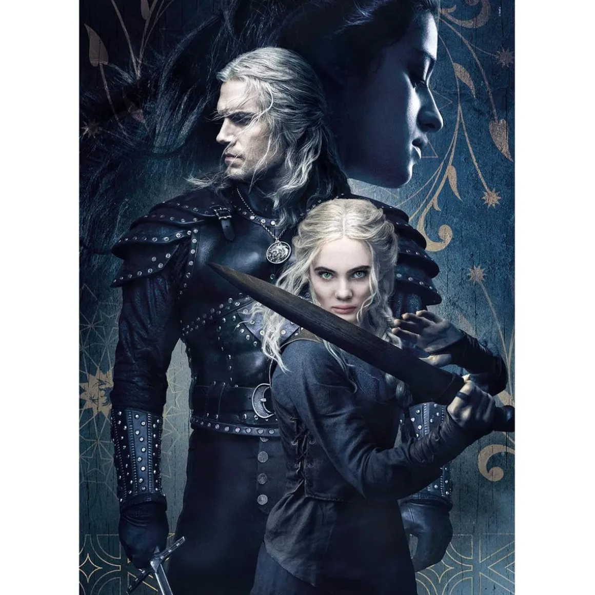 Clementoni - Puzzle de 1000 piezas: el hechicero multicolor ㅤ