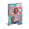 Clementoni - Puzzle Infantil 2x20 Piezas La Casa de Muñecas de Gabby ㅤ