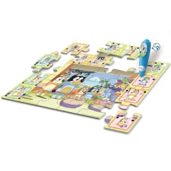 Clementoni - Puzzle Interactivo de Suelo 24 piezas - Bluey
