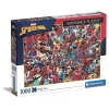 Clementoni - Spider-man - Puzzle Impossible Spiderman 1000 piezas Marvel ㅤ
