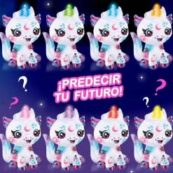 Colorea tu unicornio mágico con cuerno luminoso