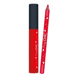 Crazy Chic - Lipgloss y Lapiz de Labios Cherry