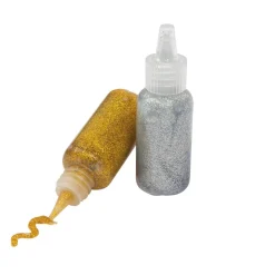 Creamania - Set pegamentos con purpurina