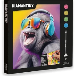 Cuadro hilograma multicolor 30 x 30 cm - (Varios modelos)