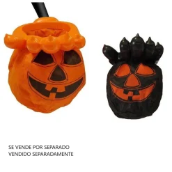 Cubo de Calabaza con Asa para Dulces