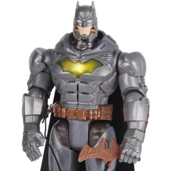 DC Cómics - Batman - Figura articulada electrónica Batman 30 cm con accesorios y sonidos ㅤ