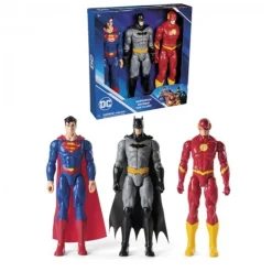 DC Cómics - Batman - Pack 3 figuras 30 cm de acción
