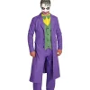 DC Cómics - Disfraz original de Joker para hombre - Talla L