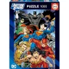 DC Cómics - Puzzle adulto 1000 piezas Liga de la Justicia ㅤ
