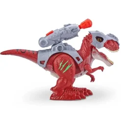Dino Wars T-Rex electrónico con movimiento y lanzador ㅤ