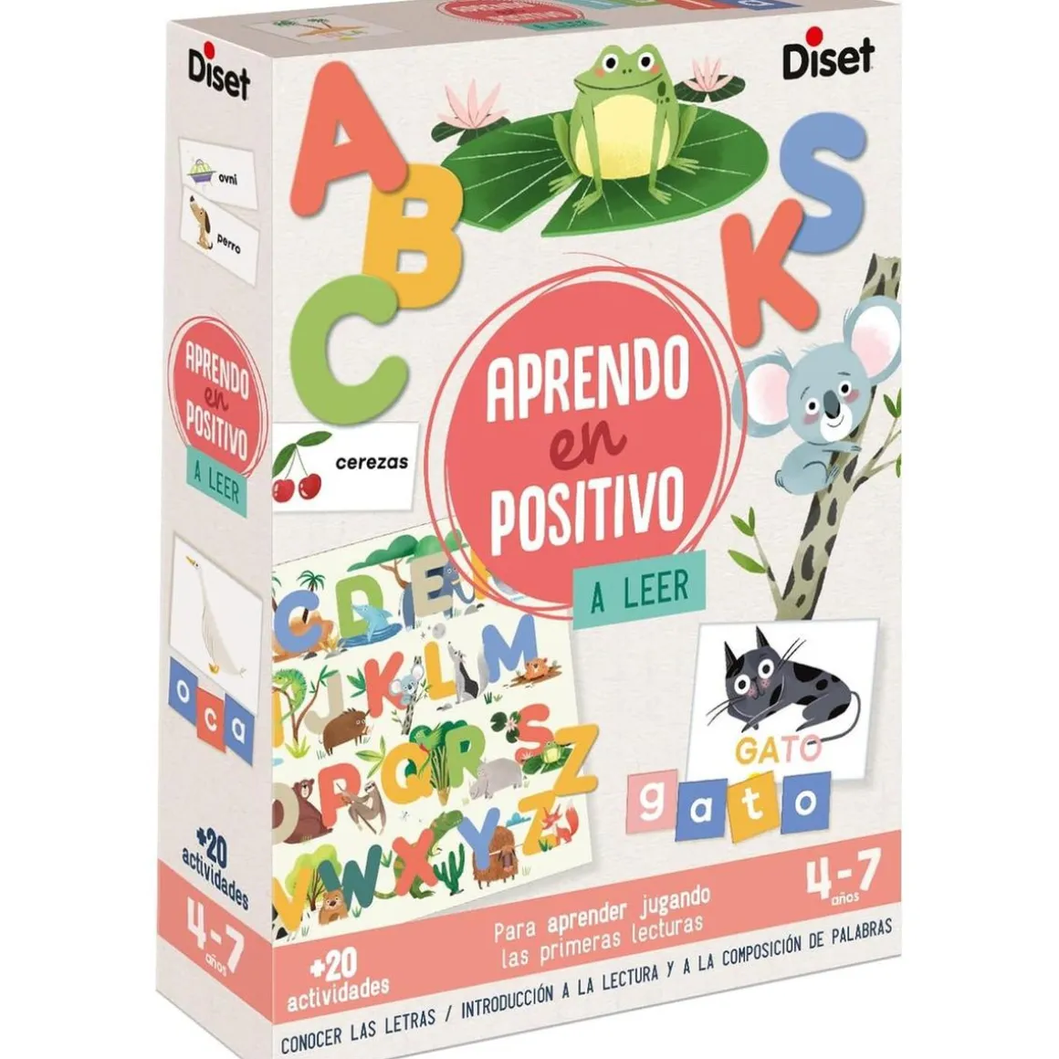 Diset - Juego Educativo Aprendo En Positivo - Leer ㅤ