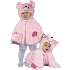 Disfraz capa ratoncito 0-4 meses