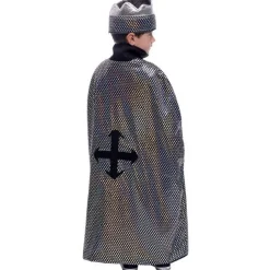 Disfraz Capa y Corona Medieval