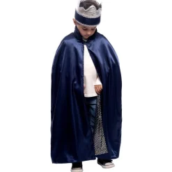 Disfraz Capa y Corona Medieval