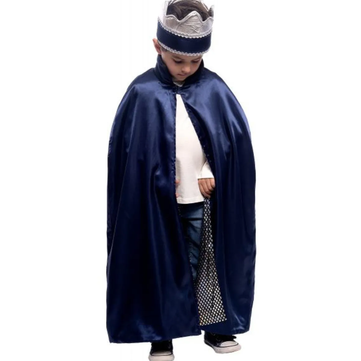 Disfraz Capa y Corona Medieval