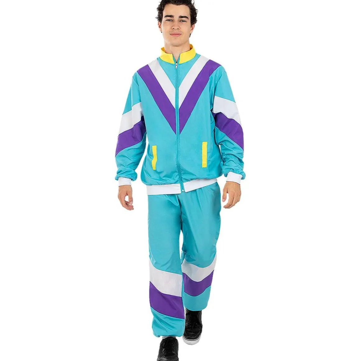 Disfraz chándal de los Años 80 para adulto S-M