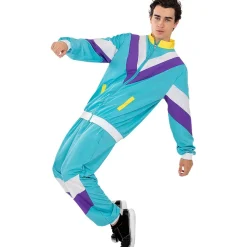 Disfraz chándal de los Años 80 para adulto S-M