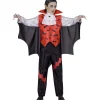 Disfraz color rojo, negro, blanco ㅤ
