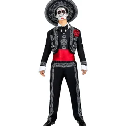 Disfraz Día de los Muertos hombre XXXL