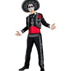 Disfraz Día de los Muertos hombre XXXL