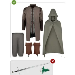 Disfraz de Aragorn Standard El Señor de los Anillos