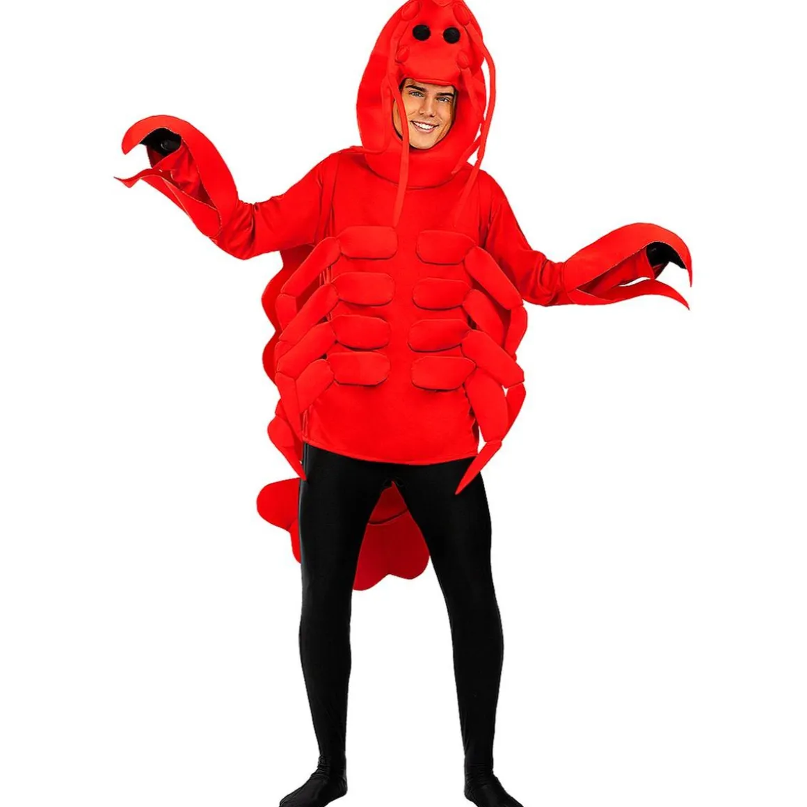 Disfraz de bogavante para adulto L