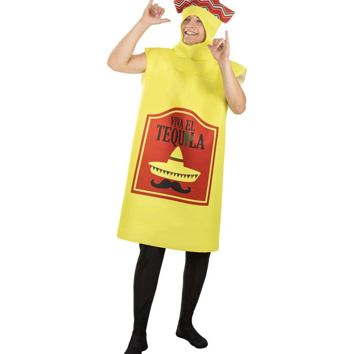 Disfraz de Botella de Tequila para adulto Talla única