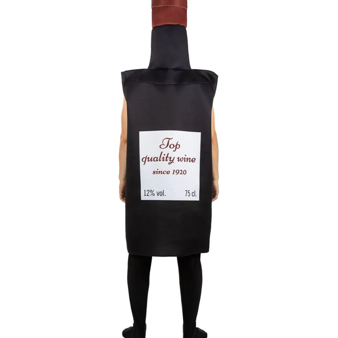 Disfraz de Botella de Vino para adulto Talla única