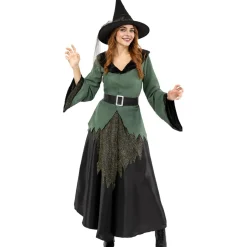 Disfraz de bruja deluxe mujer XL