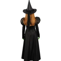 Disfraz de Bruja Mala del Oeste para niña - El Mago de Oz 7-9 años