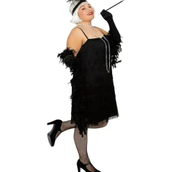 Disfraz de charlestón años 20 para mujer XL