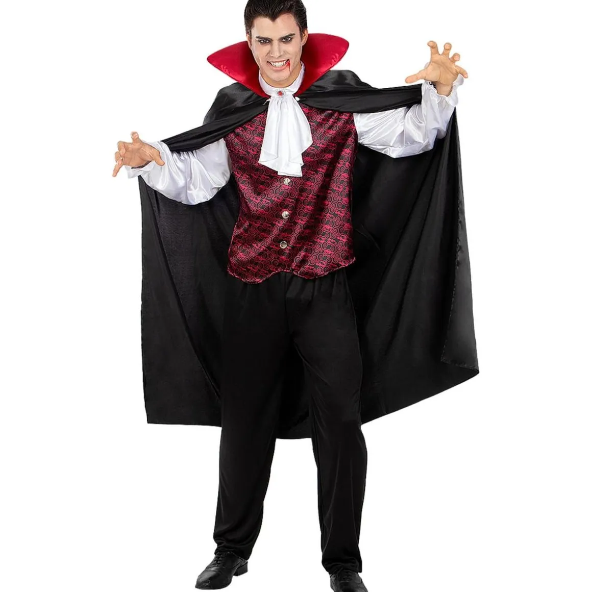 Disfraz de Conde Drácula hombre XXL