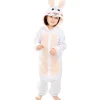 Disfraz de conejo onesie para niños 10-12 años