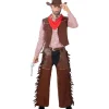 Disfraz de cowboy pistolero hombre M-L