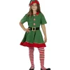 Disfraz de elfa navideña niña 3-4 años