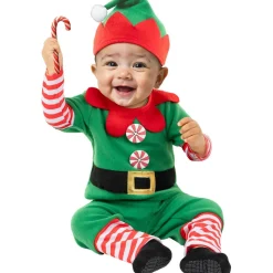 Disfraz de elfo navideño bebé 12-24 meses