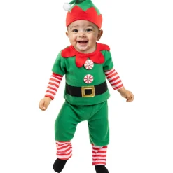 Disfraz de elfo navideño bebé 6-12 meses